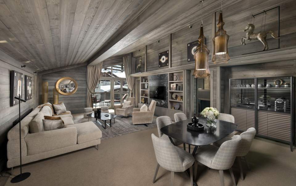 Chambre K2 Chogori, hôtel de luxe 5 étoiles à Val d'Isère