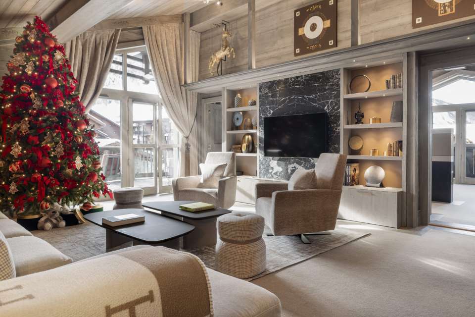Chambre K2 Chogori, hôtel de luxe 5 étoiles à Val d'Isère
