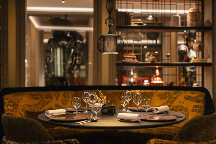 Restaurant péruvien l'Altiplano au K2 Chogori hôtel de luxe à Val d'Isère