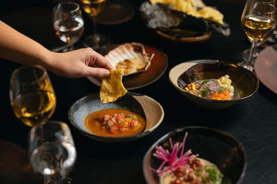Restaurant péruvien l'Altiplano au K2 Chogori hôtel de luxe à Val d'Isère